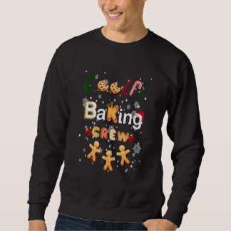 Christmas Cookie Baking Crew Pajamas Family Xmas 1 スウェットシャツ