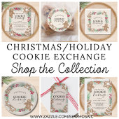 Christmas Cookie Exchange Party  ペーパープレート