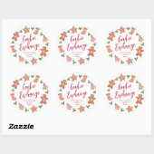 Christmas Cookie Exchange Party ラウンドシール (シート)