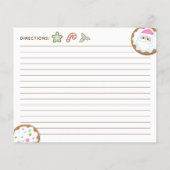 Christmas Cookie Exchange Pink and Green Recipe (裏面)