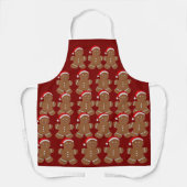 christmas cookie kitchen apron エプロン (正面)