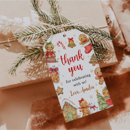 Christmas Cookies 1st Birthday Party ギフトタグ