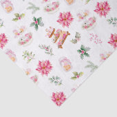 Christmas Cookies and Foliage Pink 薄葉紙 (詳細)