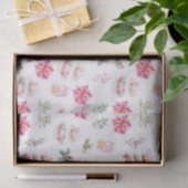 Christmas Cookies and Foliage Pink 薄葉紙 (ギフト)