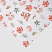 Christmas Cookies and Foliage Red 薄葉紙 (詳細)