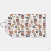 Christmas Cookies and Hot Cocoa Holiday Baking ギフトタグ (裏面横)