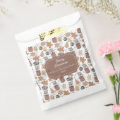 Christmas Cookies and Hot Cocoa Holiday Baking フェイバーバッグ (封をした状態)