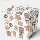 Christmas Cookies and Hot Cocoa Holiday Baking フェイバーボックス (裏面)