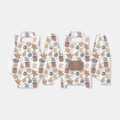 Christmas Cookies and Hot Cocoa Holiday Baking フェイバーボックス (折り畳みなし)