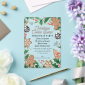 Christmas Cookies Holiday Baking Cookie Swap アクリル招待状 (インサイチュ (ウェディング))