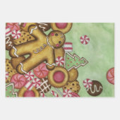 Christmas Cookies Wrapping Paper  ラッピングペーパーシート (正面2)