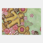 Christmas Cookies Wrapping Paper  ラッピングペーパーシート (正面)