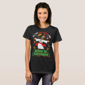 Christmas Cool People Are Born In December Jesus B Tシャツ (正面フル)