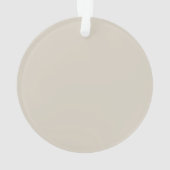 Christmas Coquette Highland Cow Western Farmer オーナメント (裏面)