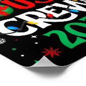 Christmas Cousin Crew 2025 Xmas Funny Matching Fam ポスター (角)