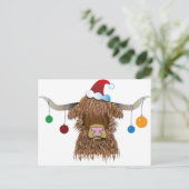 Christmas Cow シーズンポストカード (スタンド正面)