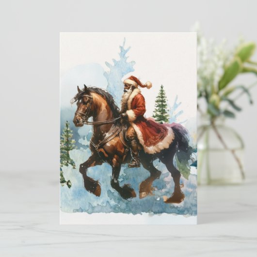 Christmas Cowboy Santa 招待状 (スタンド正面)