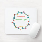 Christmas Coworkers Are Like Christmas Lights Funn マウスパッド (マウス)
