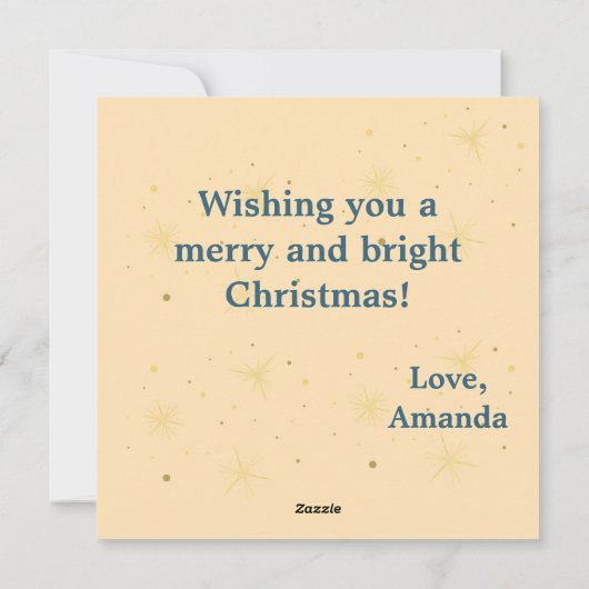 Christmas Crab Beach シーズンカード (裏面)