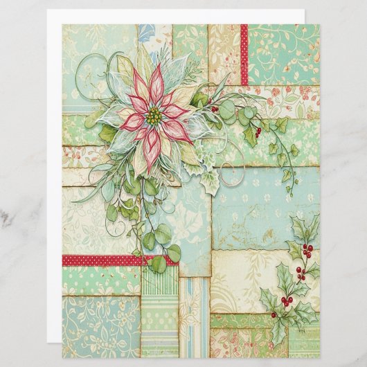 Christmas craft paper (正面/裏面)