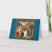 Christmas Crash Greeting Card カード (正面)