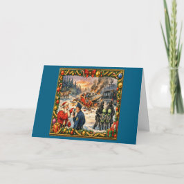 Christmas Crash Greeting Card カード