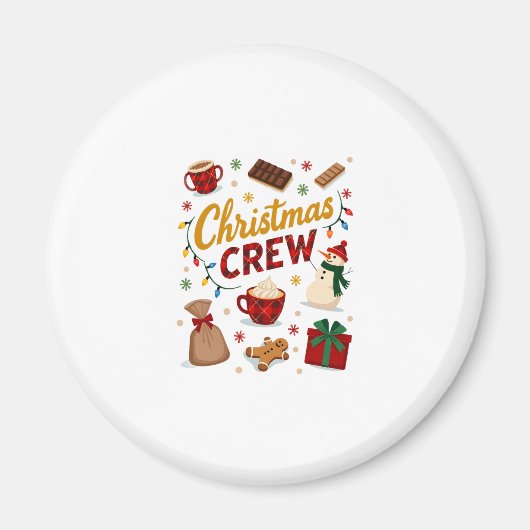 Christmas Crew (2) マグネット (正面)