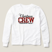 Christmas CREW – Buffalo Plaid Matching Family (デザイン正面)