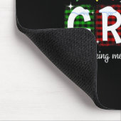 Christmas Crew Matching Family Xmas Party Men Wome マウスパッド (コーナー)