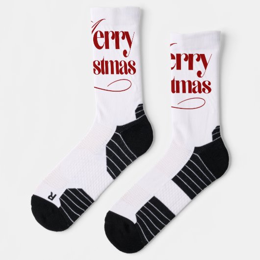 Christmas Crew Socks ソックス (左)