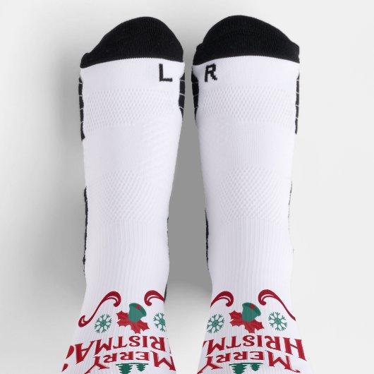 Christmas Crew Socks ソックス (上部)