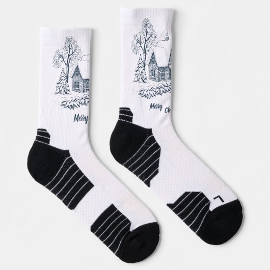 Christmas Crew Socks ソックス (右)