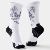 Christmas Crew Socks ソックス (傾斜あり)