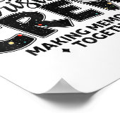 Christmas Crew Xmas Lights Family Matching Pajamas ポスター (角)