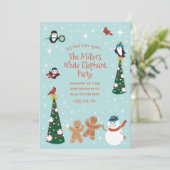 Christmas Critters Holiday Party 招待状 (スタンド正面)