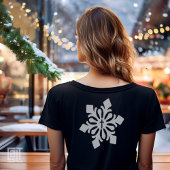 Christmas Cross Snowflake Ornate Classic Tシャツ