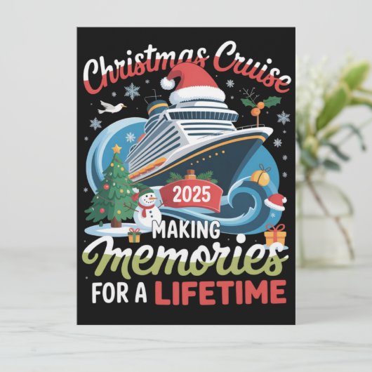 Christmas Cruise 2025: Creating Memories for a Lif シーズンカード (スタンド正面)