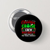 Christmas Cruise Crew Most Likely To Take Cs Towel 缶バッジ (正面&裏面)