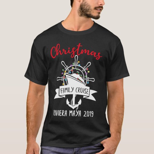 Christmas Cruise Family Matching Group Holidays Tr Tシャツ (正面)