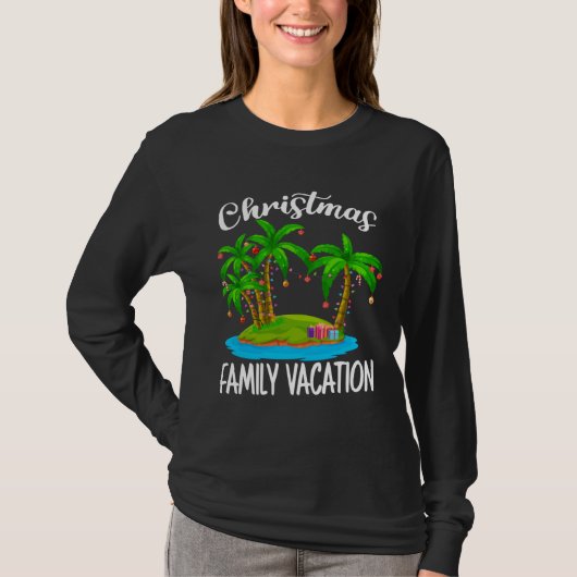 Christmas Cruise Family Matching Group Vacation Re Tシャツ (正面)