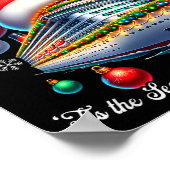 Christmas Cruise Ship Matching Cousins Trip Holida ポスター (角)