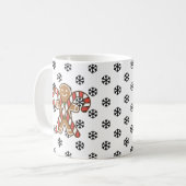 Christmas cup  コーヒーマグカップ (正面左)