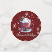 Christmas Cup of Hot Chocolate | Red コンフェッティ (スモール正面)