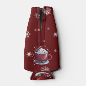 Christmas Cup of Hot Chocolate | Red ボトルクーラー (裏面)