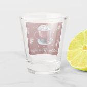 Christmas Cup of Hot Chocolate | Red Shot Glass ショットグラス (裏面)