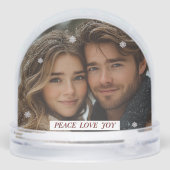 Christmas Custom Photos Snowflakes (裏面)