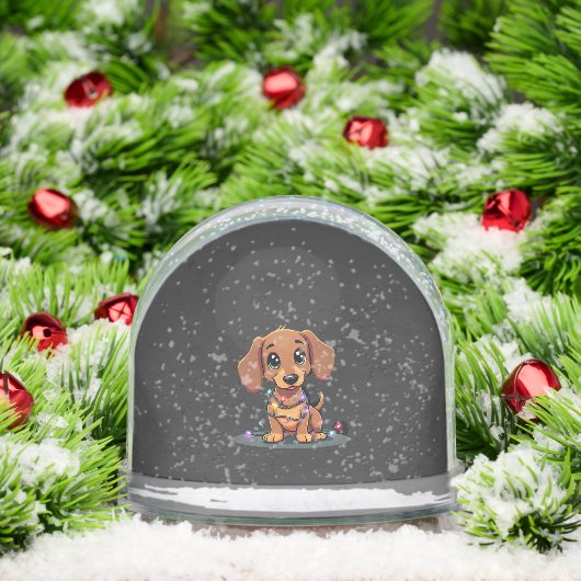 Christmas Dachshund Lights (1) (クリスマス)