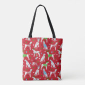 Christmas Dalmatian Tote Bag トートバッグ (裏面)