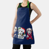 Christmas Dalmatians エプロン (インサイチュ)