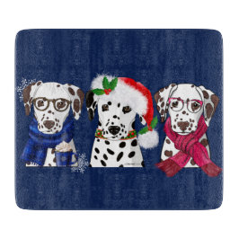 Christmas Dalmatians カッティングボード